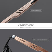 Kingseven wood sunglasses